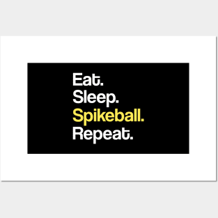 Spikeball - Eat Sleep Spikeball Repeat Posters and Art